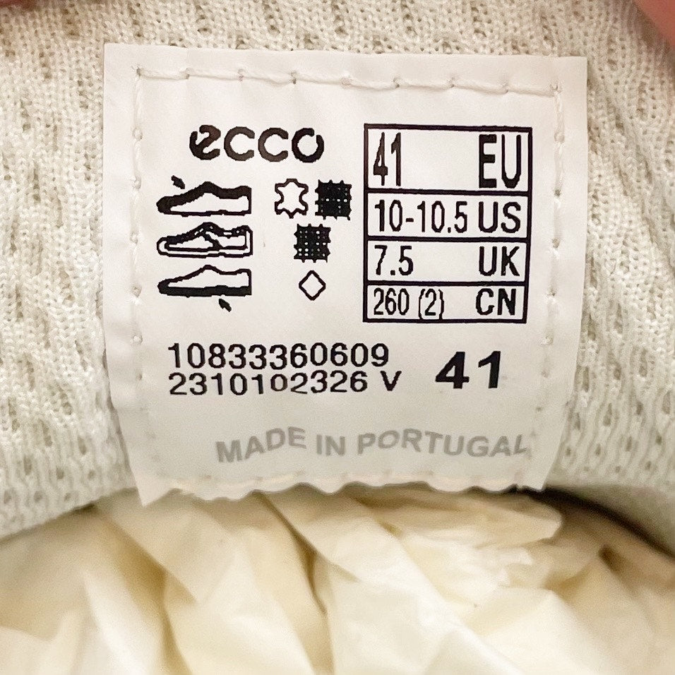 ECCO Womens Tray Hydromax Hybrid Golf Shoes US 10 EU 41 White Leather NIB