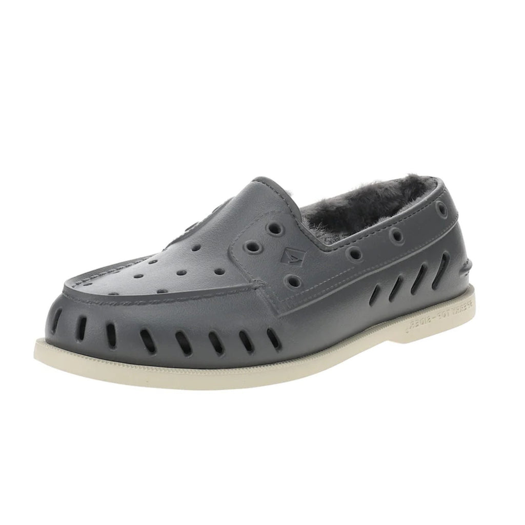 SPERRY Mens Original Float Cozy Boat Shoes Size 9 EU 42 Gray EVA NWOB