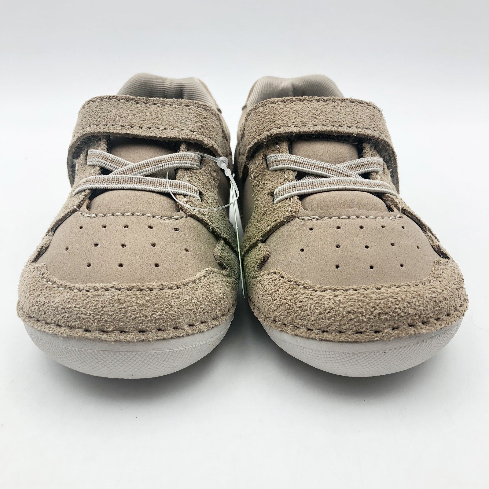 Stride Rite Boys SM Waverly Baby - Toddler Shoes Size 4 WIDE Walnut Brown NIB