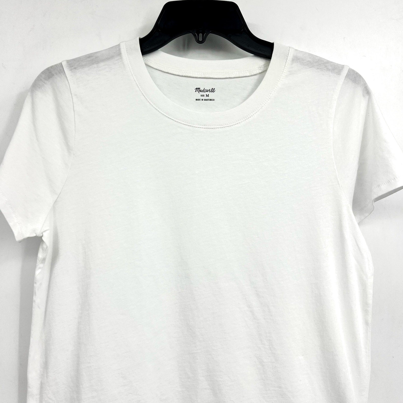 MADEWELL Women's Northside Vintage Tee Medium White Chalk Short Sleeve J8526 NWT