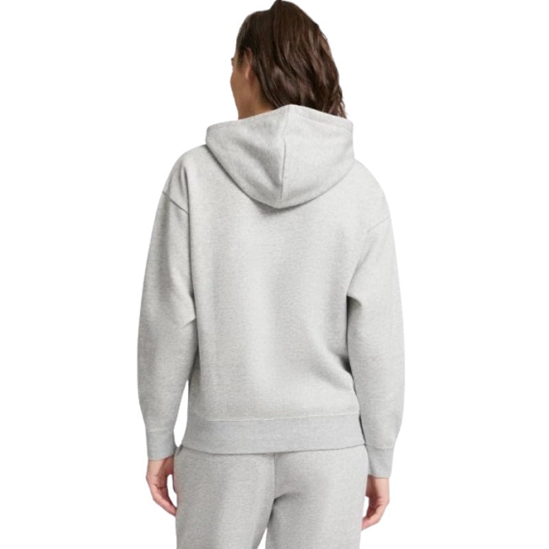PUMA Women's Essentials Big Logo Hoodie Sweatshirt Small Light Gray Heather NWT