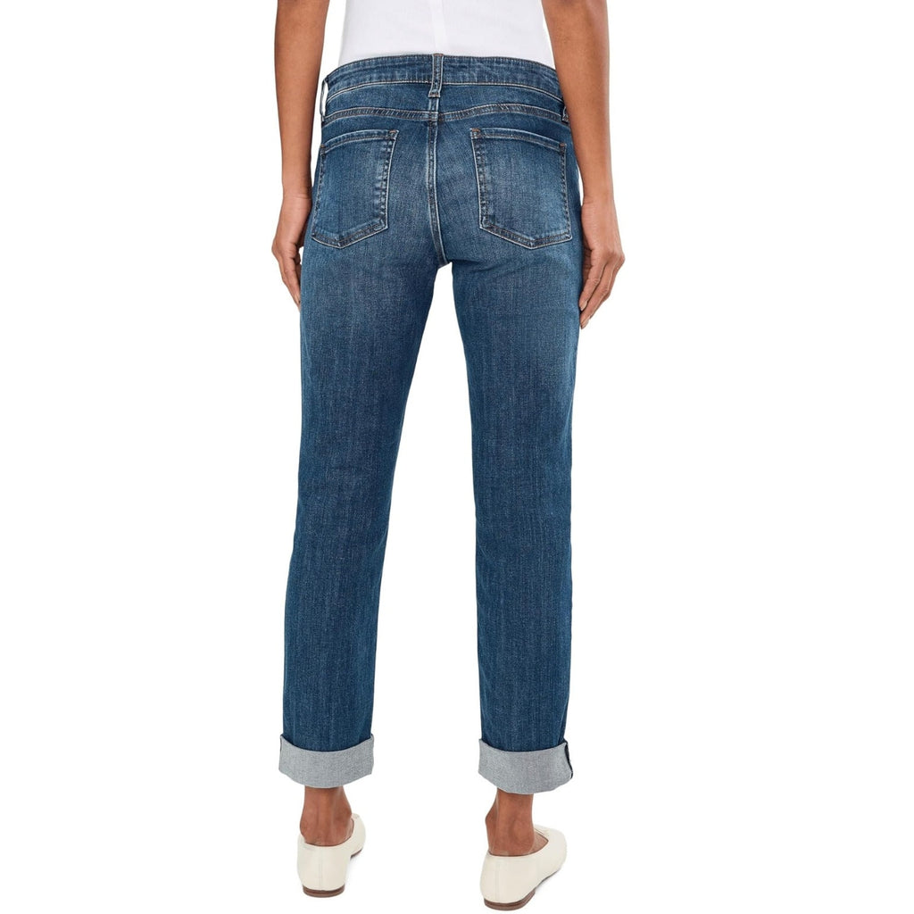 Kut from the Kloth Womens Catherine Boyfriend Jeans Size 8 Blue Medium Wash NWT