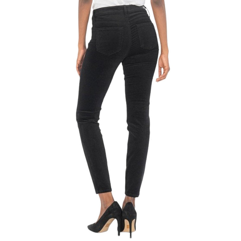 KUT FROM THE KLOTH Women's Diana Skinny Jeans Size 6 Black Corduroy NWT