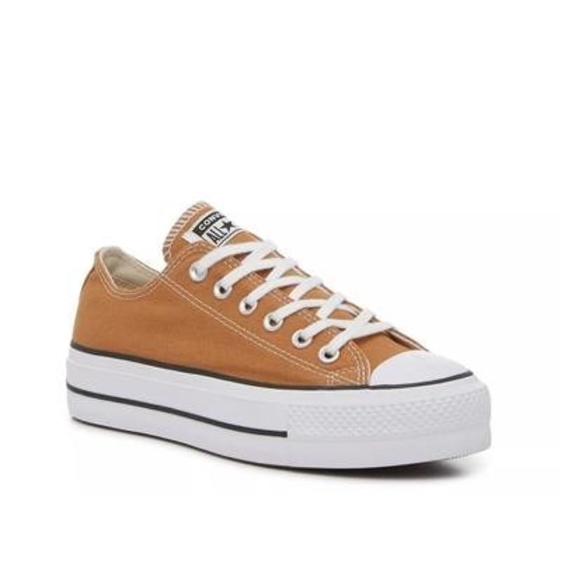 Converse Womens Chuck Taylor Lift Ox Platform Sneakers Size 5 EU 35 Brown NIB