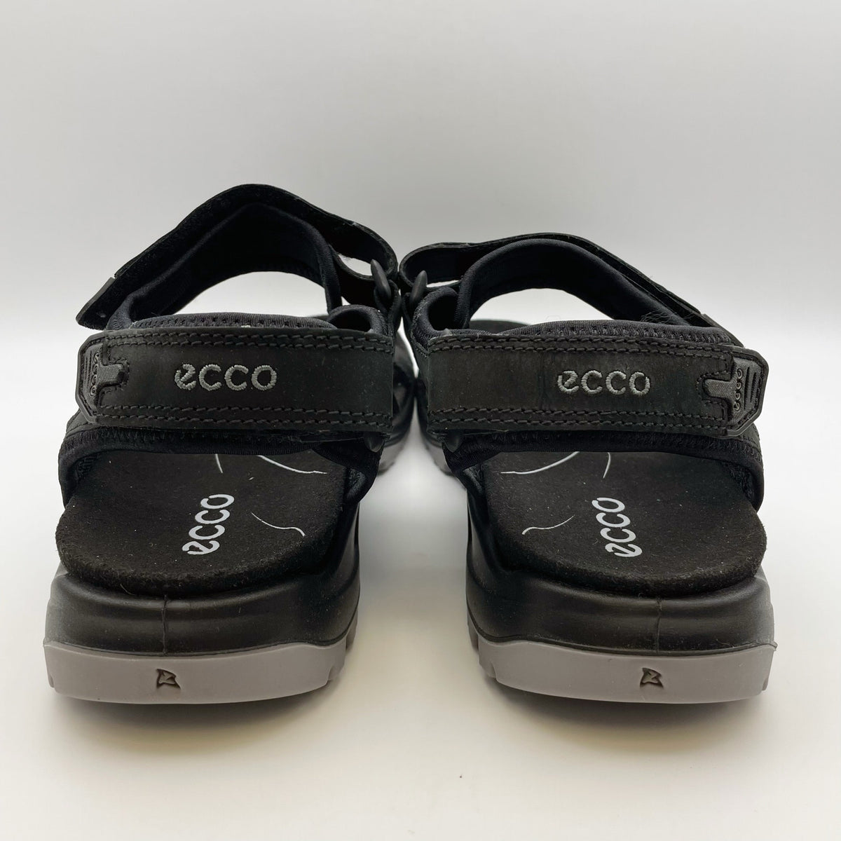 Ecco Men's Yucatan Coast Sandal US 11-11.5 EU 45 Black Leather/Textile