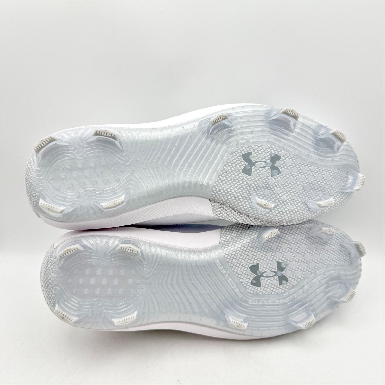 Under Armour Mens Harper 8 Elite Baseball Cleats Size 6.5 EU 39 White Grey NWOB