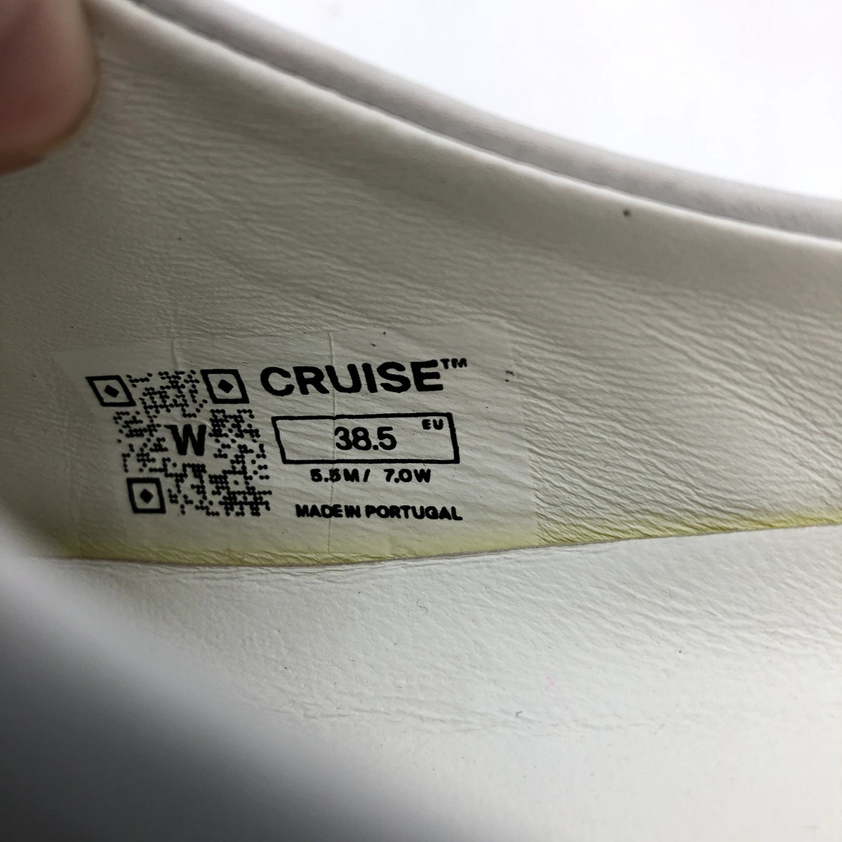 Wolf & Shepherd Cruise Mule Slip On Shoes Womens 7 Mens 5.5 White Leather NIB