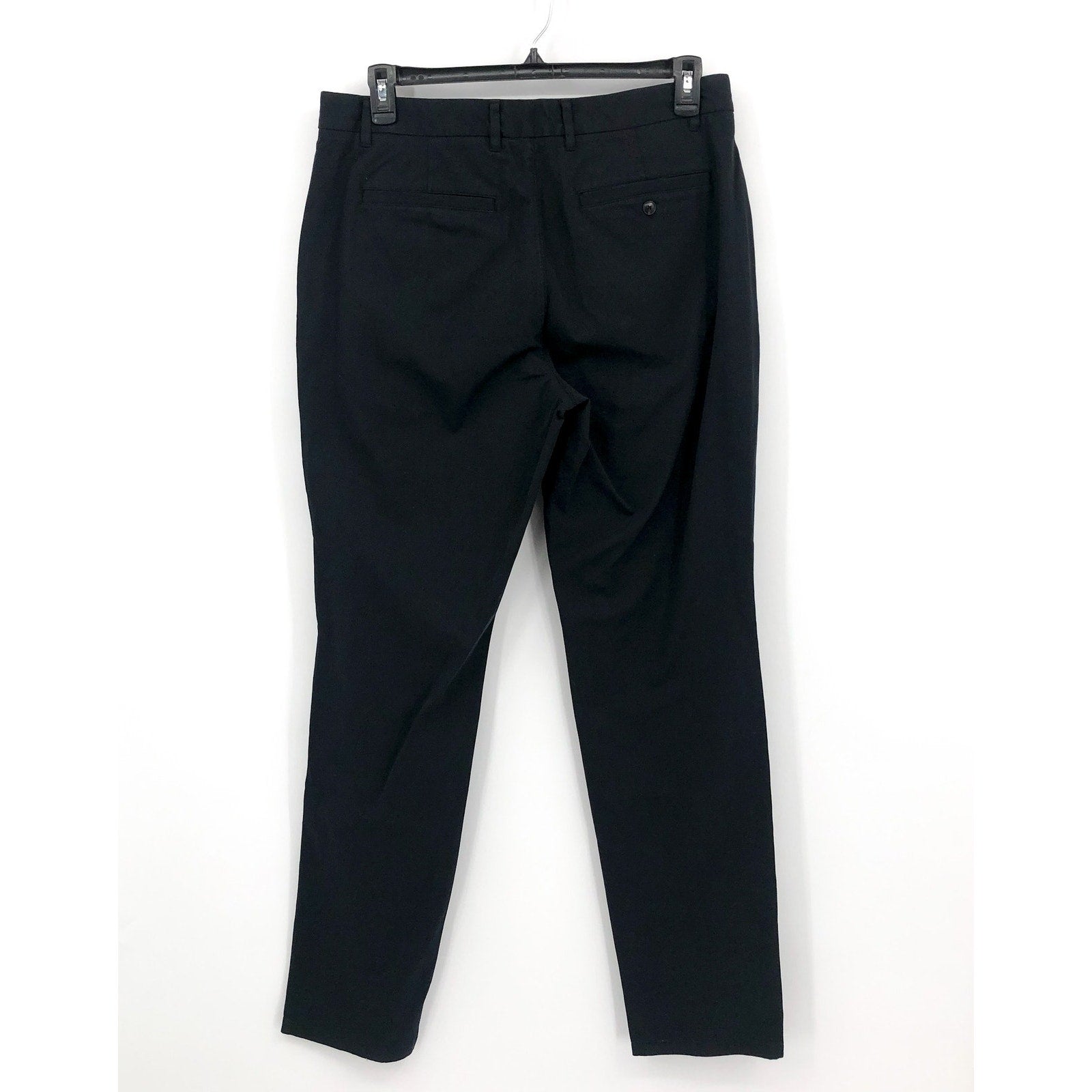 EVERLANE Mens Performance Chino Pants 36x34 Black Uniform Flat Front NWT