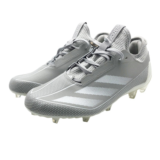 Adidas Mens Adizero Electric 1 Football Cleats Grey White Size 8