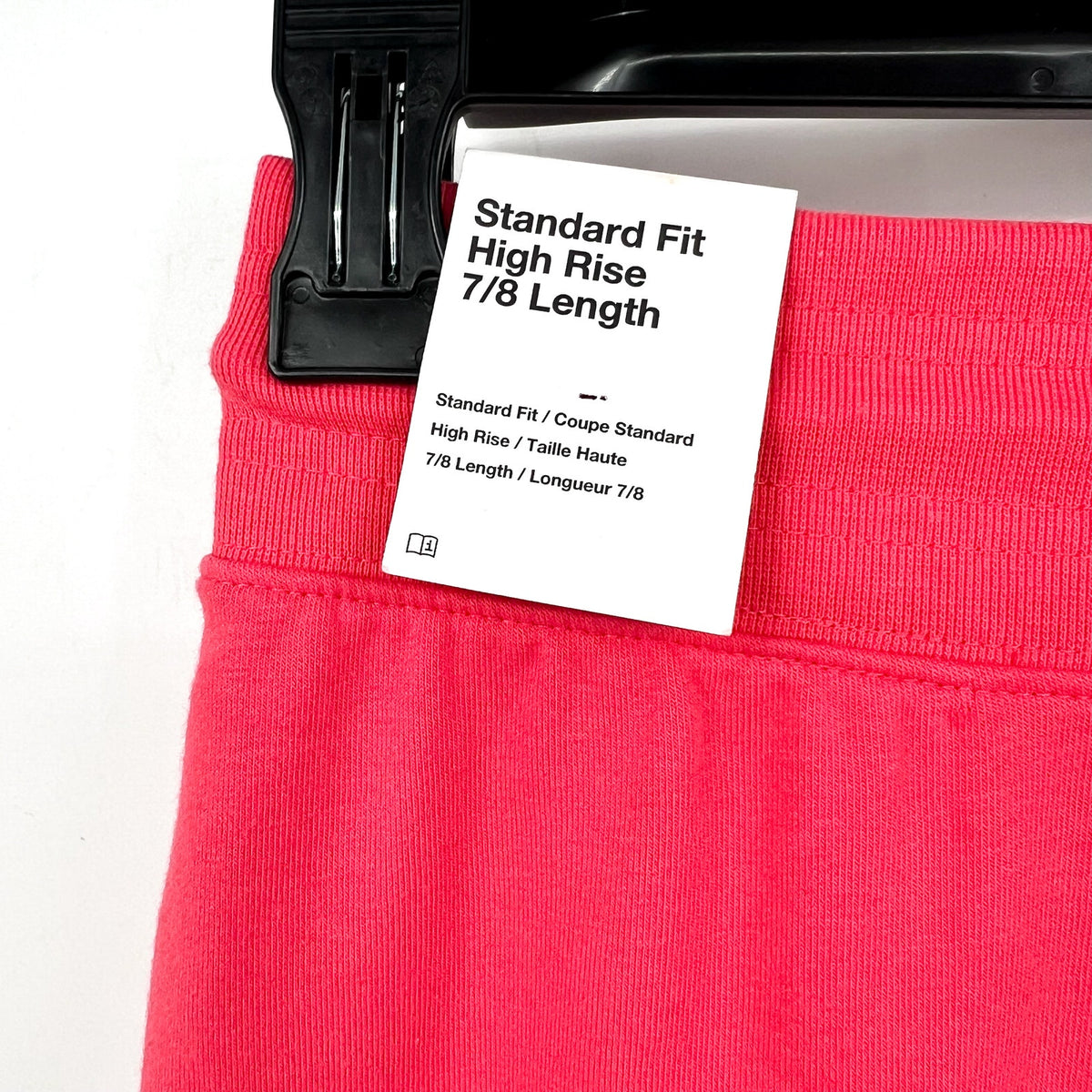 NIKE Women's Dri Fit 7/8 Joggers XS Aster Pink High-Waisted French Terry NWT
