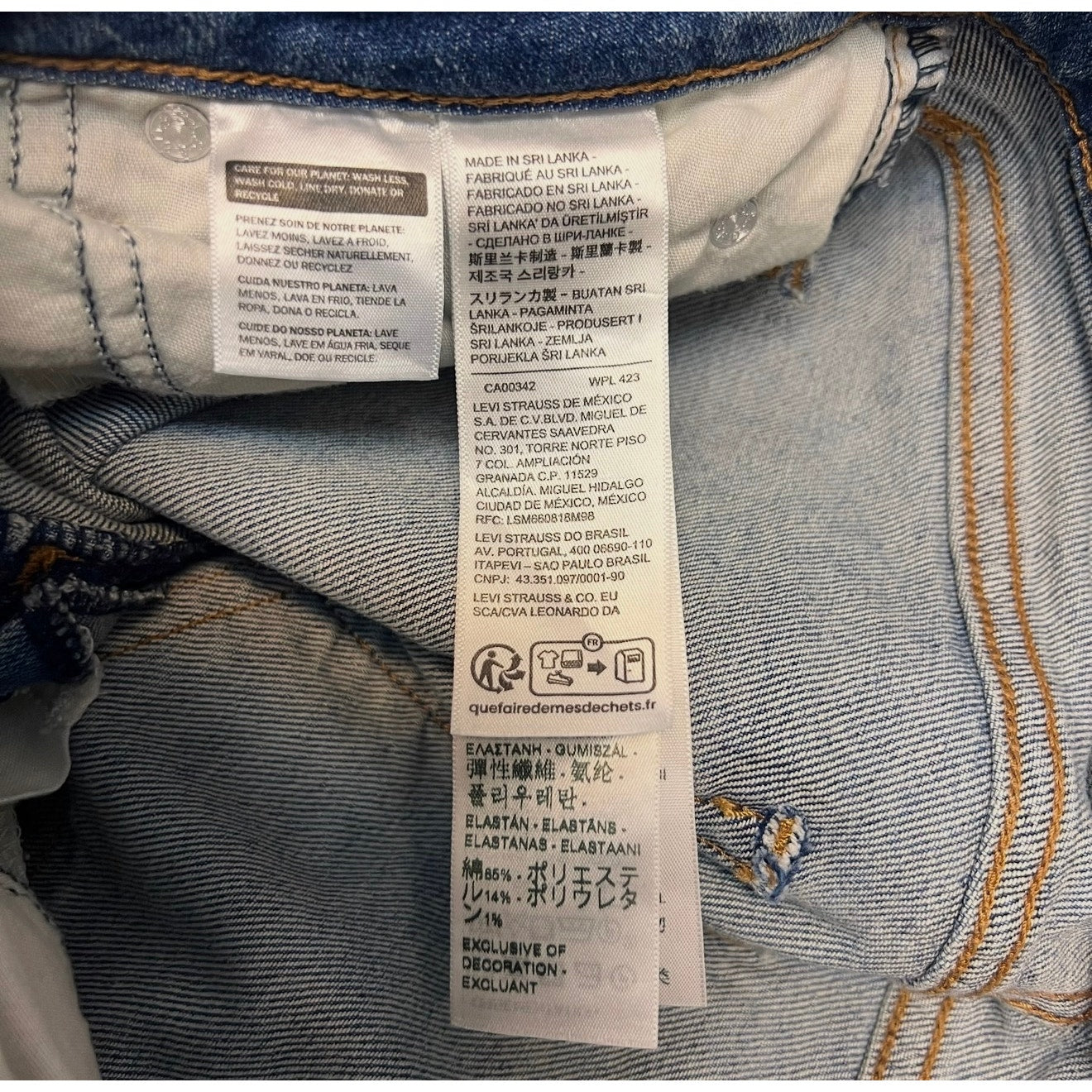 LEVI'S Women's Superlow Bootcut Jeans 25x32 Size 0 Medium Wash NWT A4679-0001