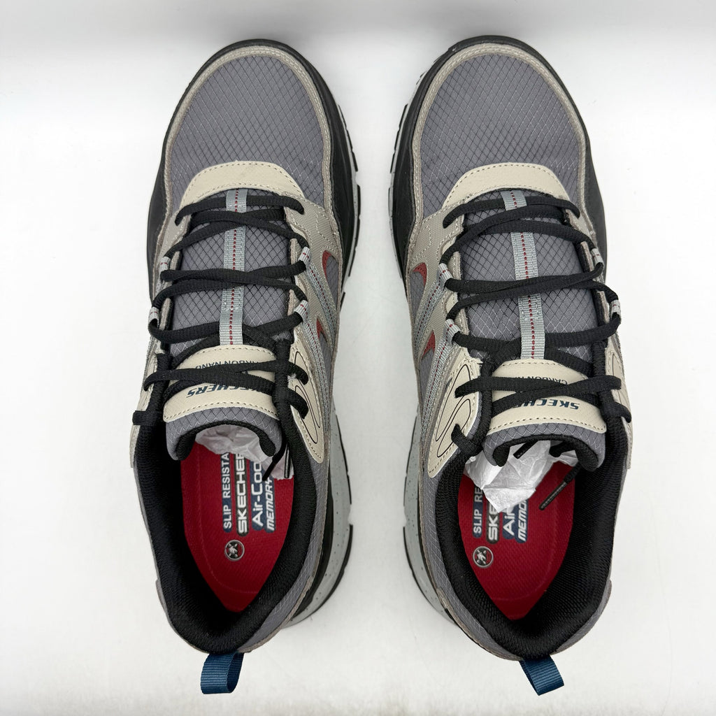 SKECHERS Work Mens D'Lux Journey Comp Toe Sneakers US 13 Grey Slip Resistant NIB