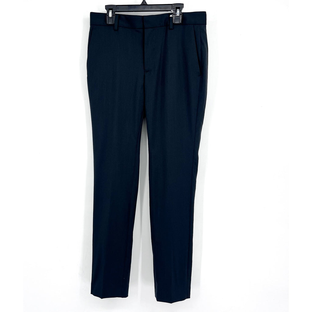 EVERLANE Men's The Italian Wool Trouser Pants 28x30 Dark Grey Flat Front NWT