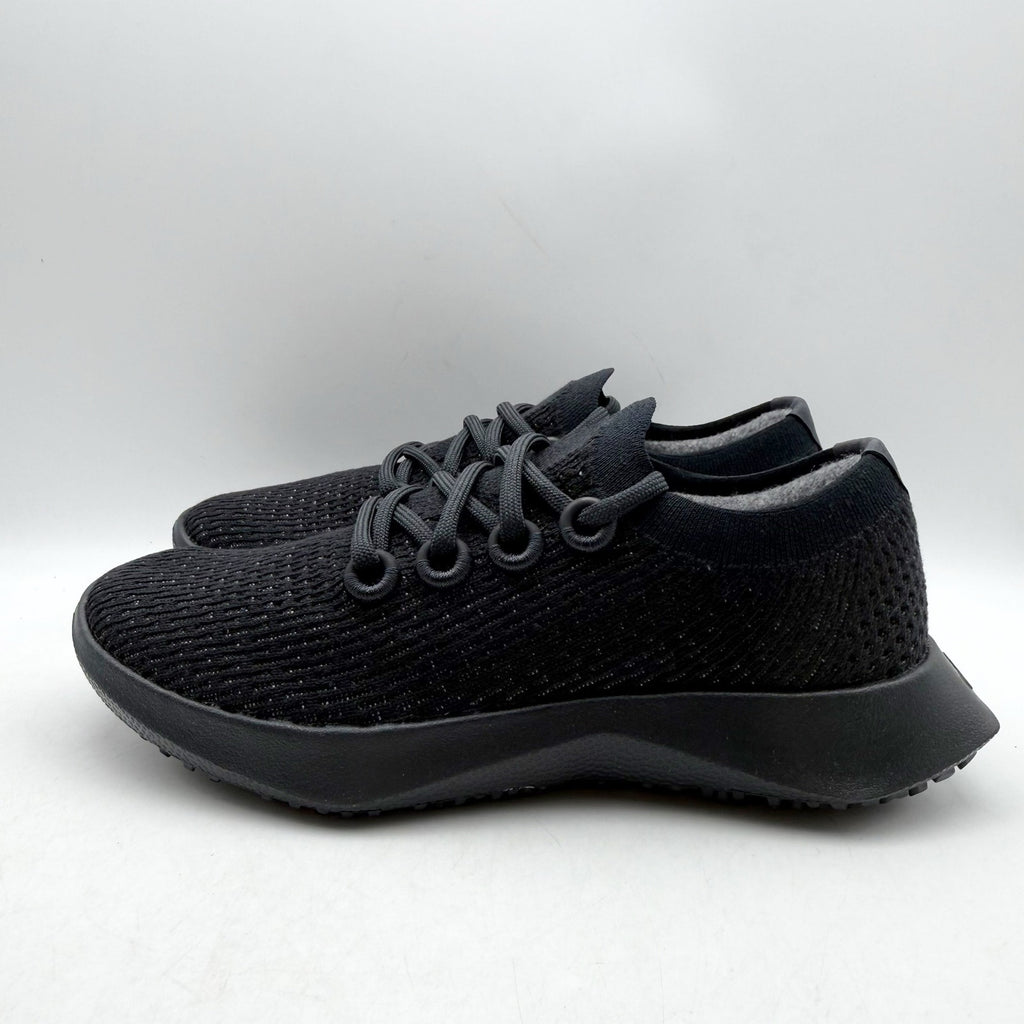 AllBirds Womens Tree Dasher 2 Casual Sneakers US 7.5 Black Knit NIB