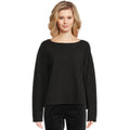 EILEEN FISHER Women's Reversible Box Top Small Black Long Sleeve NWT