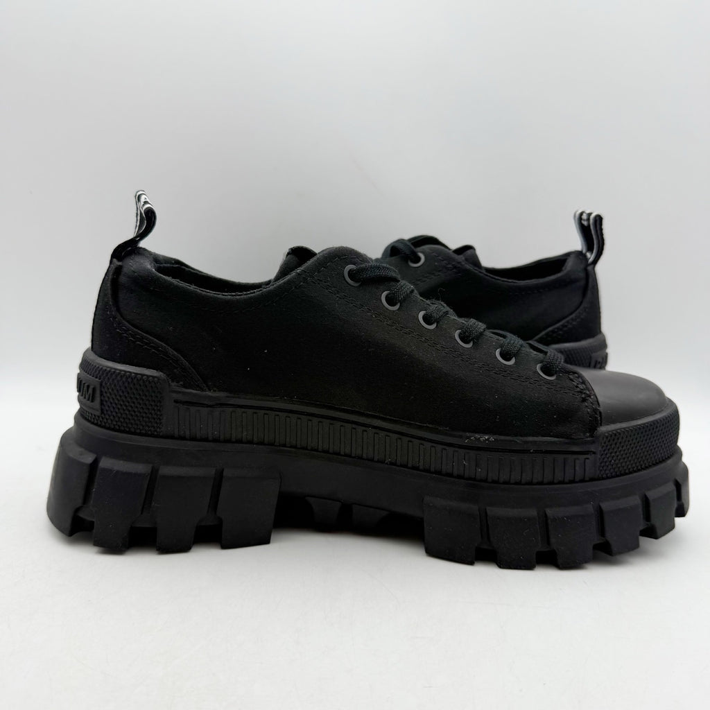 Palladium Womens Revolt Lo TX Platform Casual Sneakers Size 7.5 Black NWOB