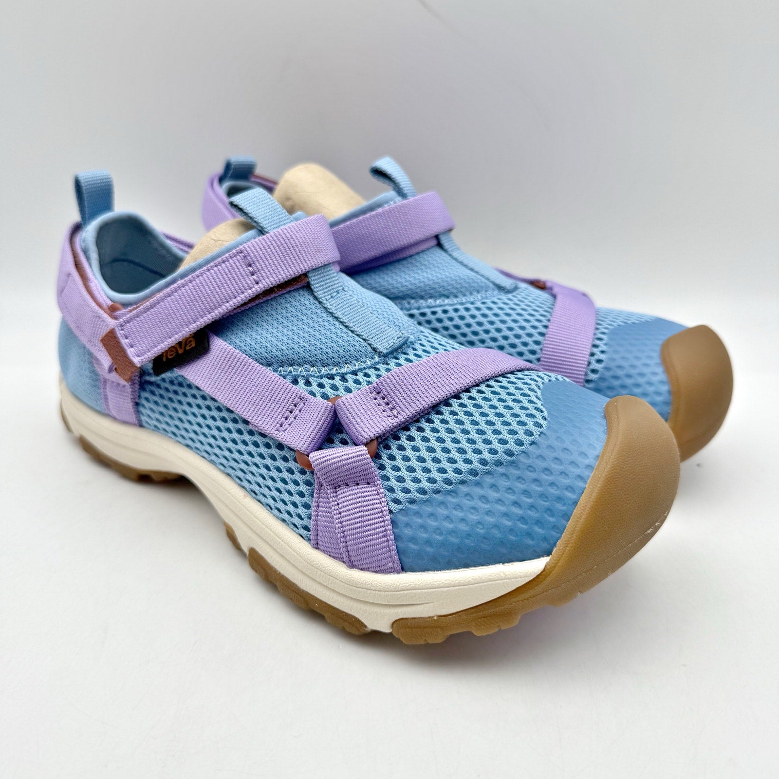 TEVA Kids Outflow Universal Water Shoes US 4 EU 36 Blue Purple Quick Dry NIB