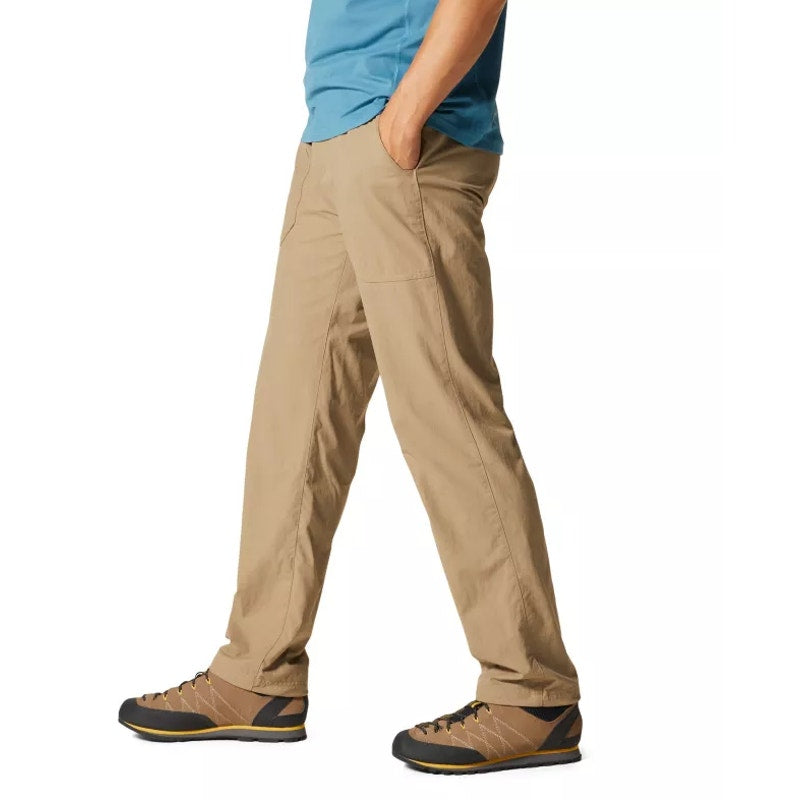 MOUNTAIN HARDWEAR Men's Stryder Pants Size 34 Tan Trail Dust Lightweight NWT