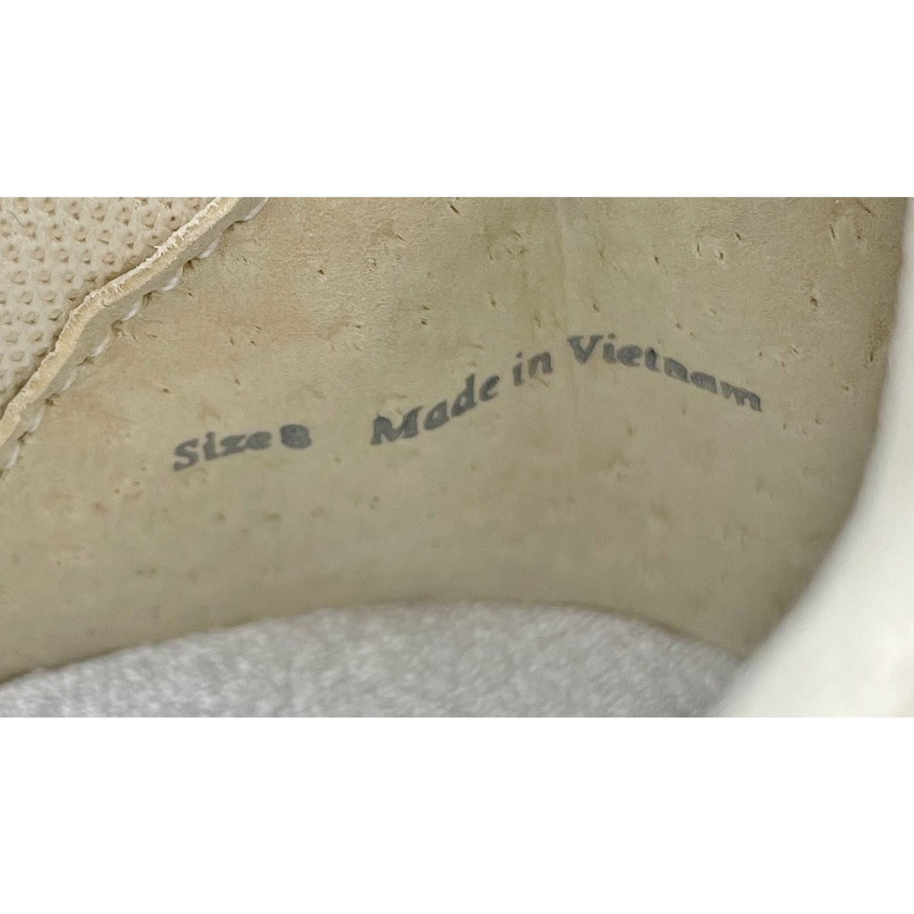 Dolce Vita Womens Dolen Sneakers US 8 Ivory Tan Leather Lace-Up Closure NIB