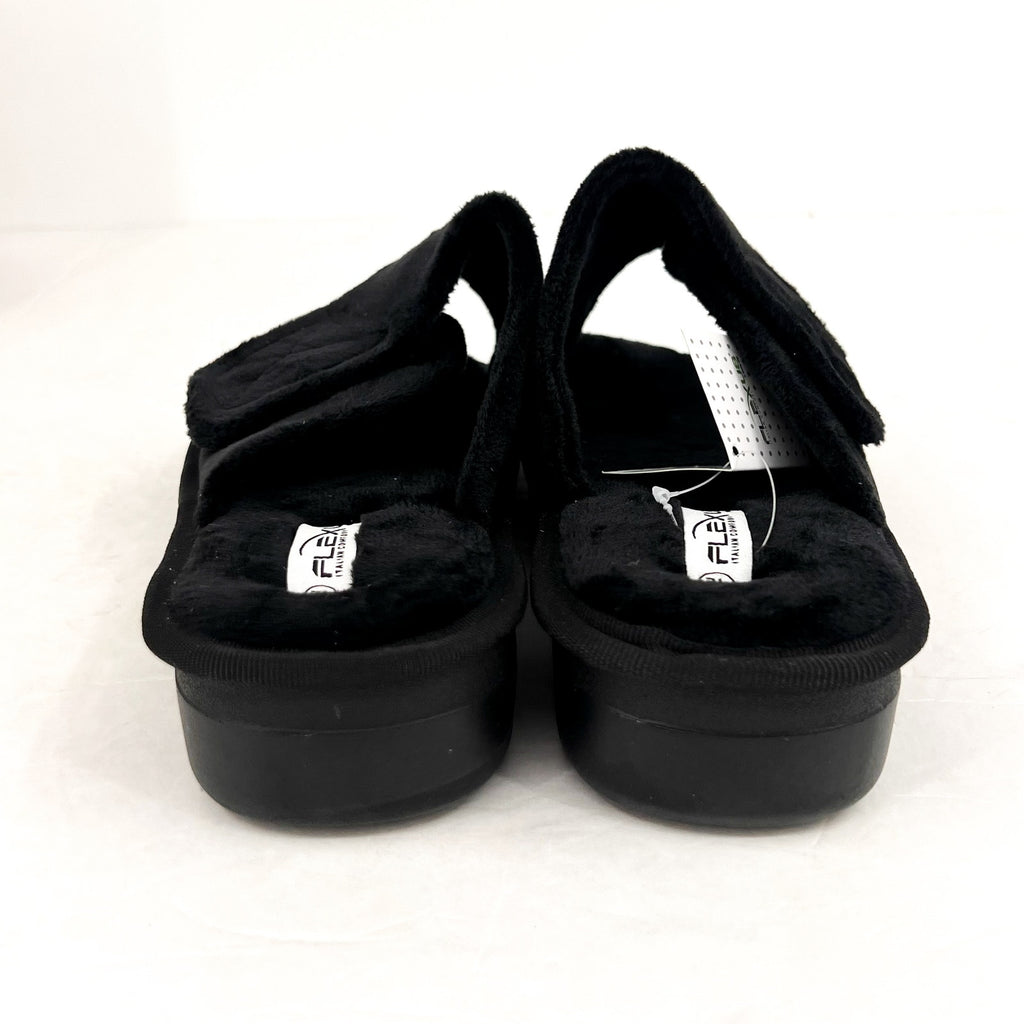 PHOTOS - FLEXUS Women's Sweet Dream Slide Slippers US 11 EU 42 Black Cushioned NWOB