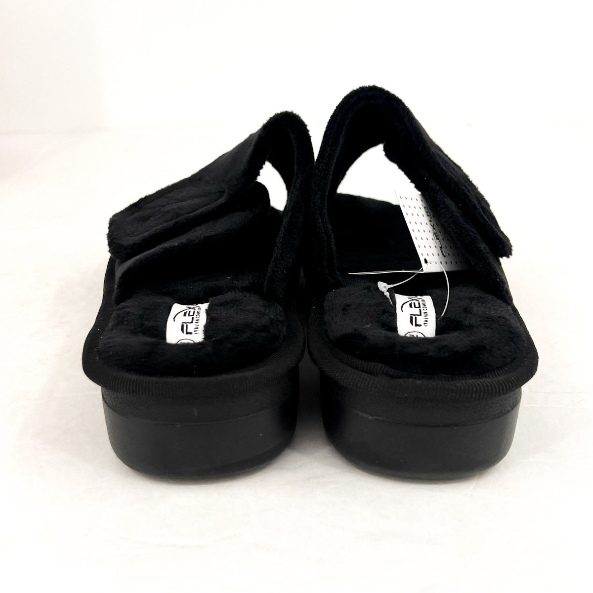 PHOTOS - FLEXUS Women's Sweet Dream Slide Slippers US 11 EU 42 Black Cushioned NWOB