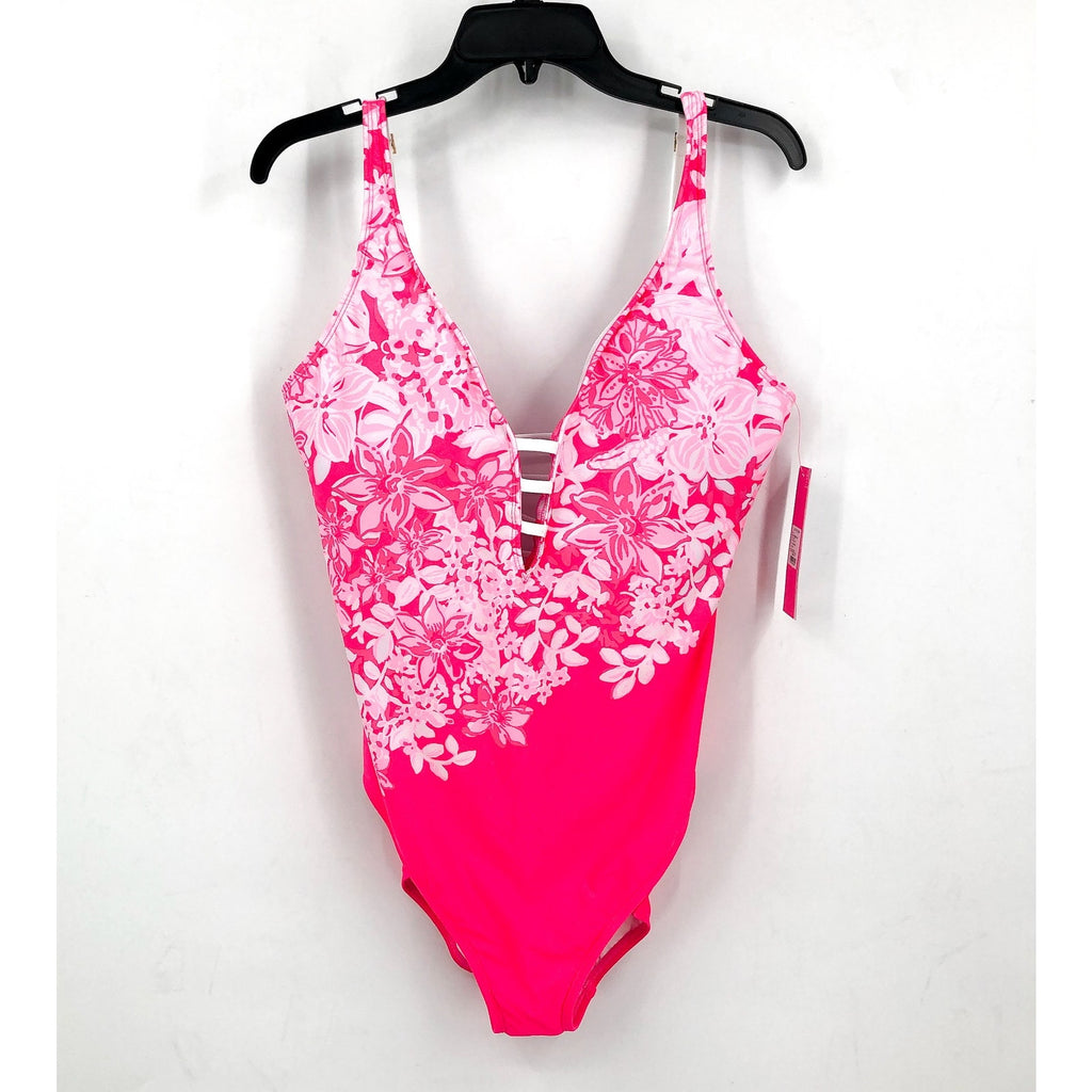 LILLY PULITZER Women's Jaspen One Piece Swimsuit Size 0 Roxy Pink NWT