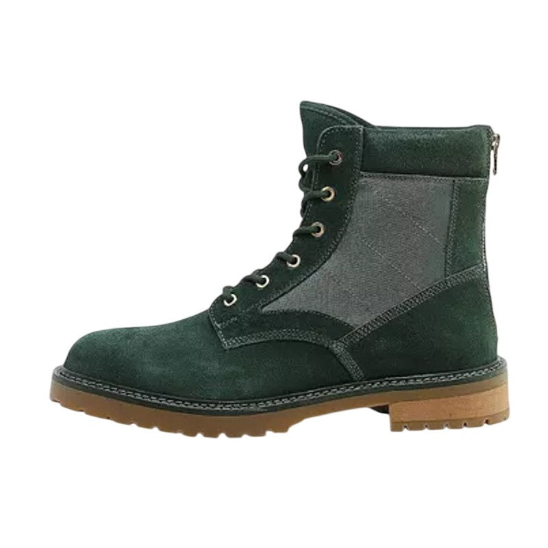 Saint Morta Mens Legion Ankle Boots US 12 Green Suede NIB