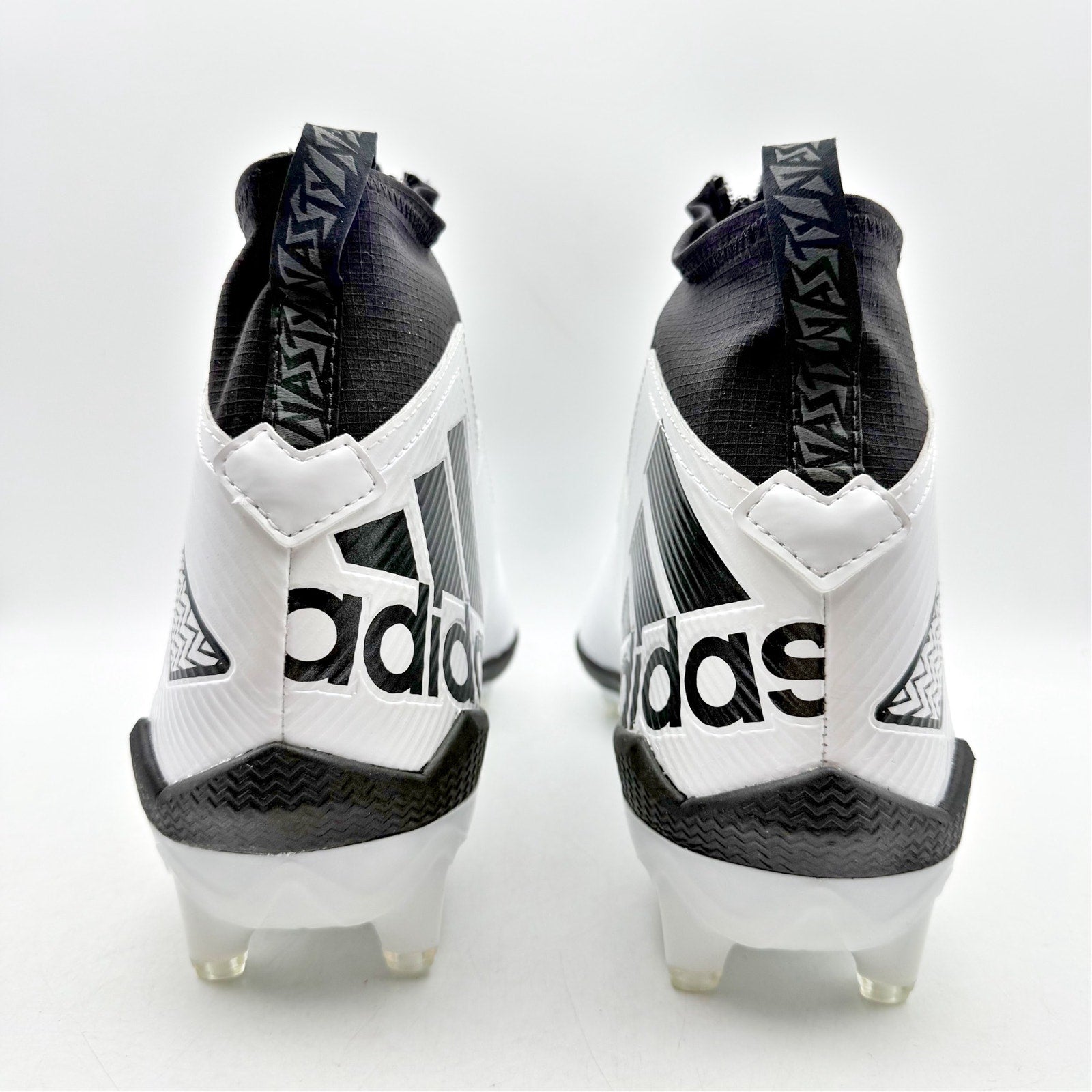 Adidas Mens Nasty Ultra 2.0 Football Cleats US 12 White Black Athletic NWOB