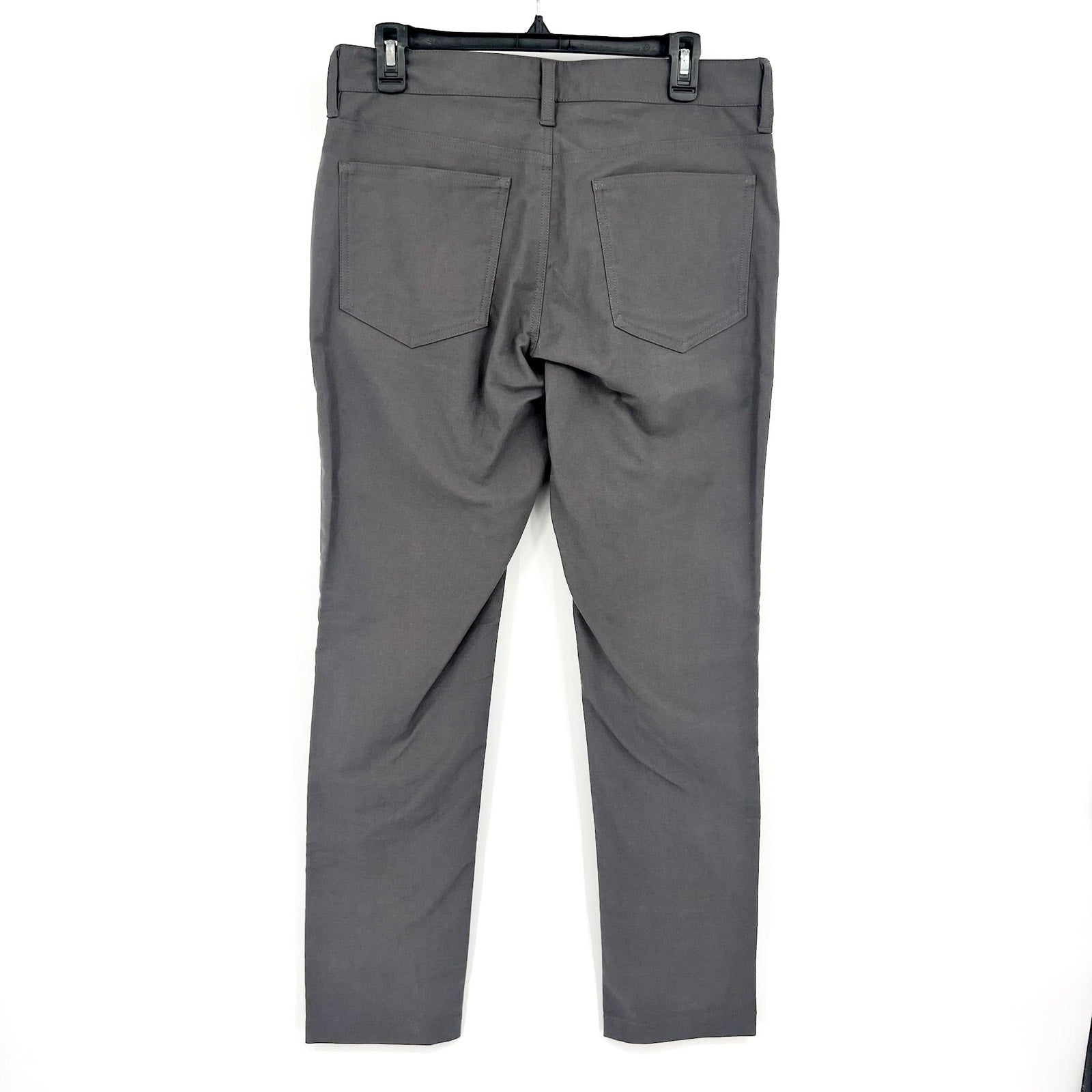 EVERLANE Men's Stretch Twill 5-Pocket Pants 31x30 Graphite Gray Slim Chinos NWT