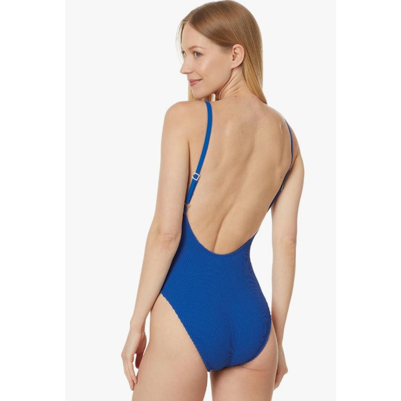 LILLY PULITZER Womens Alizee One-Piece Swimsuit Size 16 Barton Blue NWT
