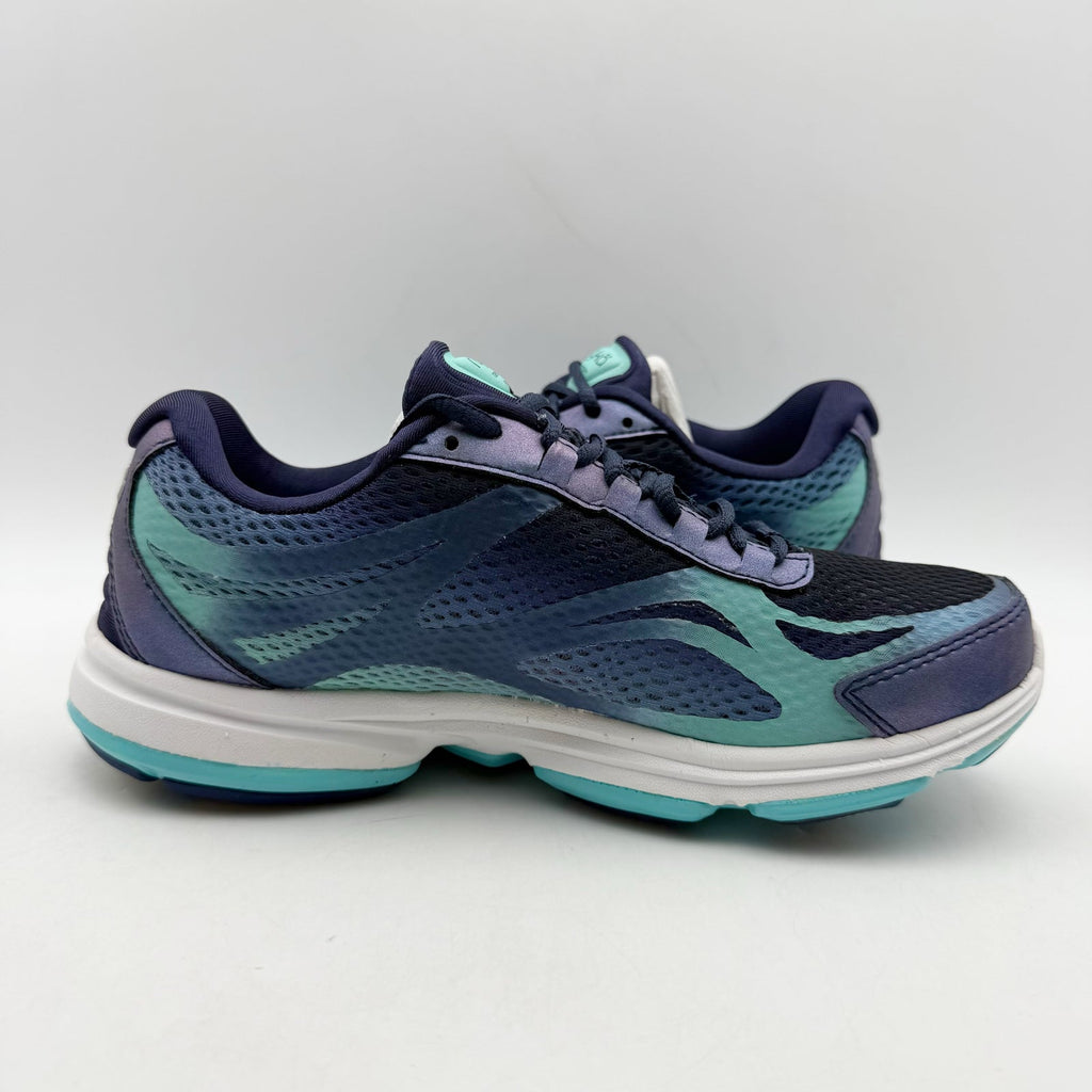 Ryka Womens Devotion Plus 2 Athletic Shoes Size 5 M Navy Blue Teal Sneakers NIB