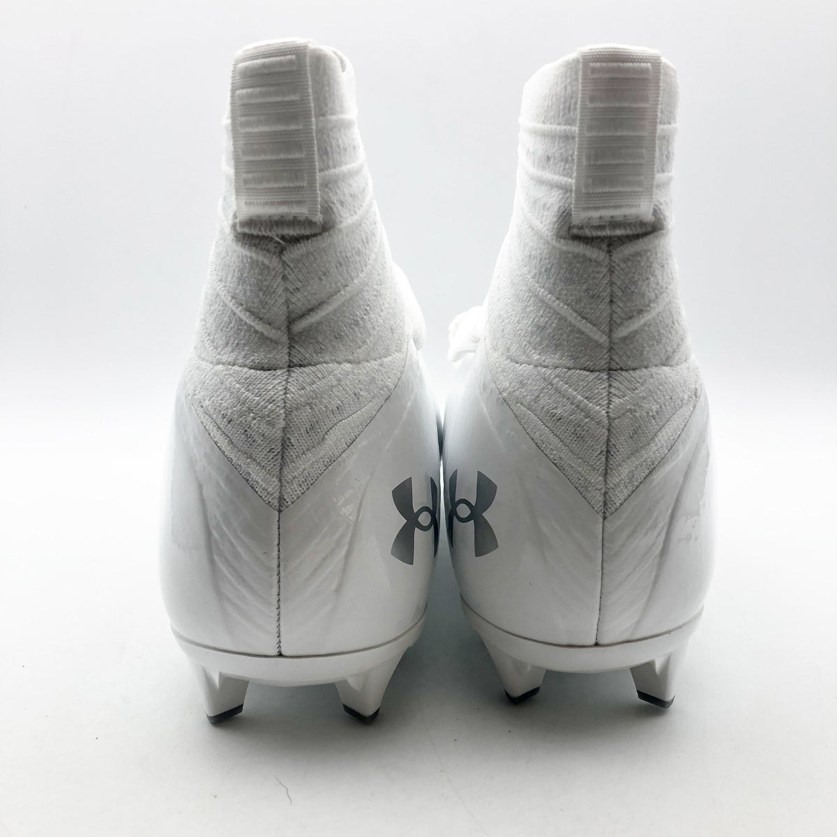 Under Armour Mens Highlight MC 2.0 High Top Football Cleats Size 9.5 White NWOB