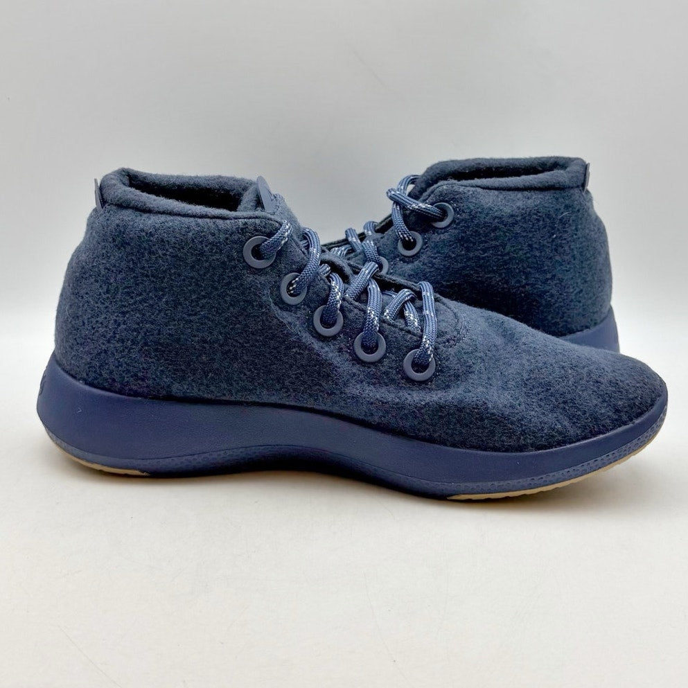 Allbirds Womens Wool Runner-up Mizzles Sneakers US 10 Navy Blue High Top NWOB