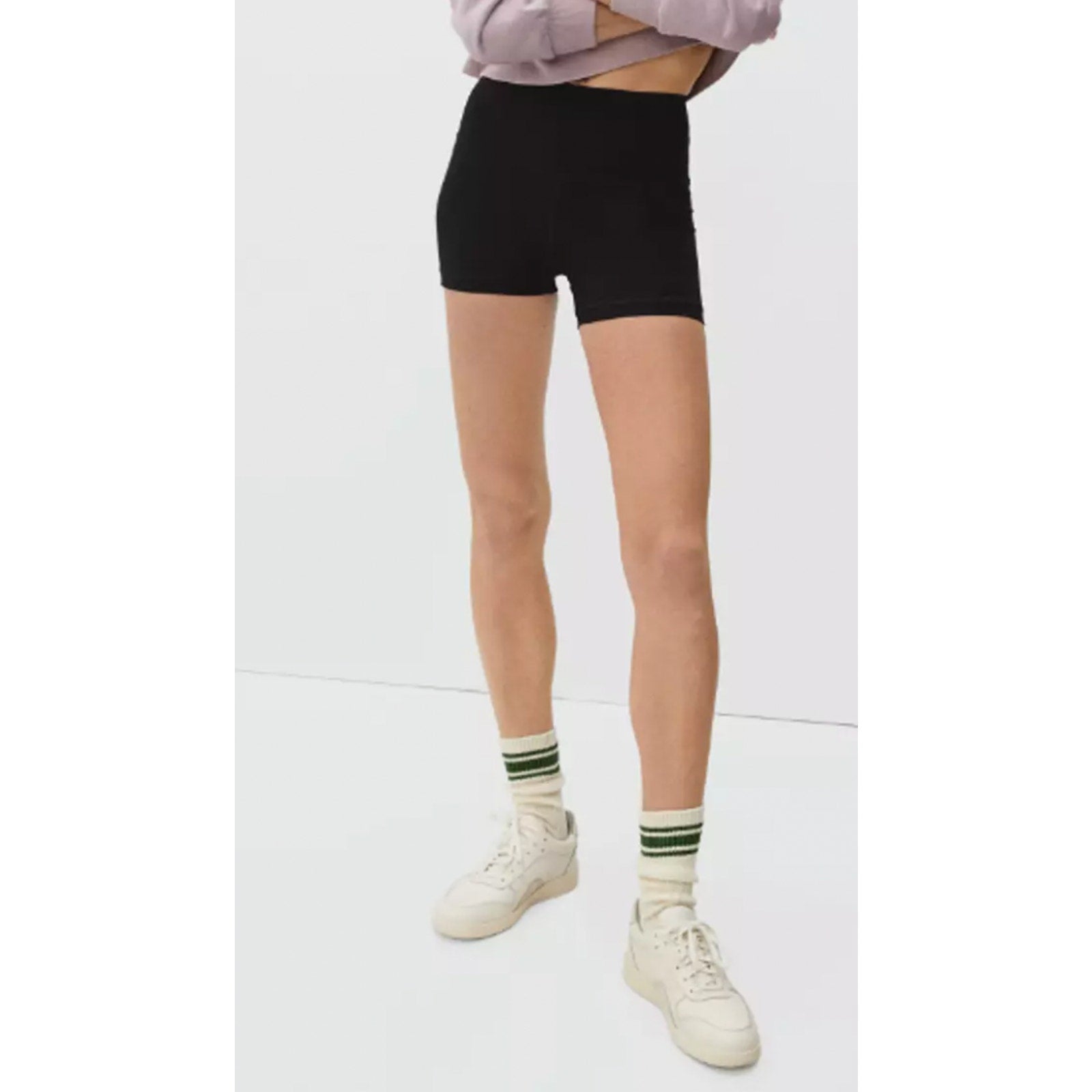Everlane Womens The Perform Short-Short Athletic XXS Black NWT
