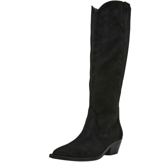 Dolce Vita Womens Knit Knee High Boots US 6.5 M EU 37 Black Fabric NWOB