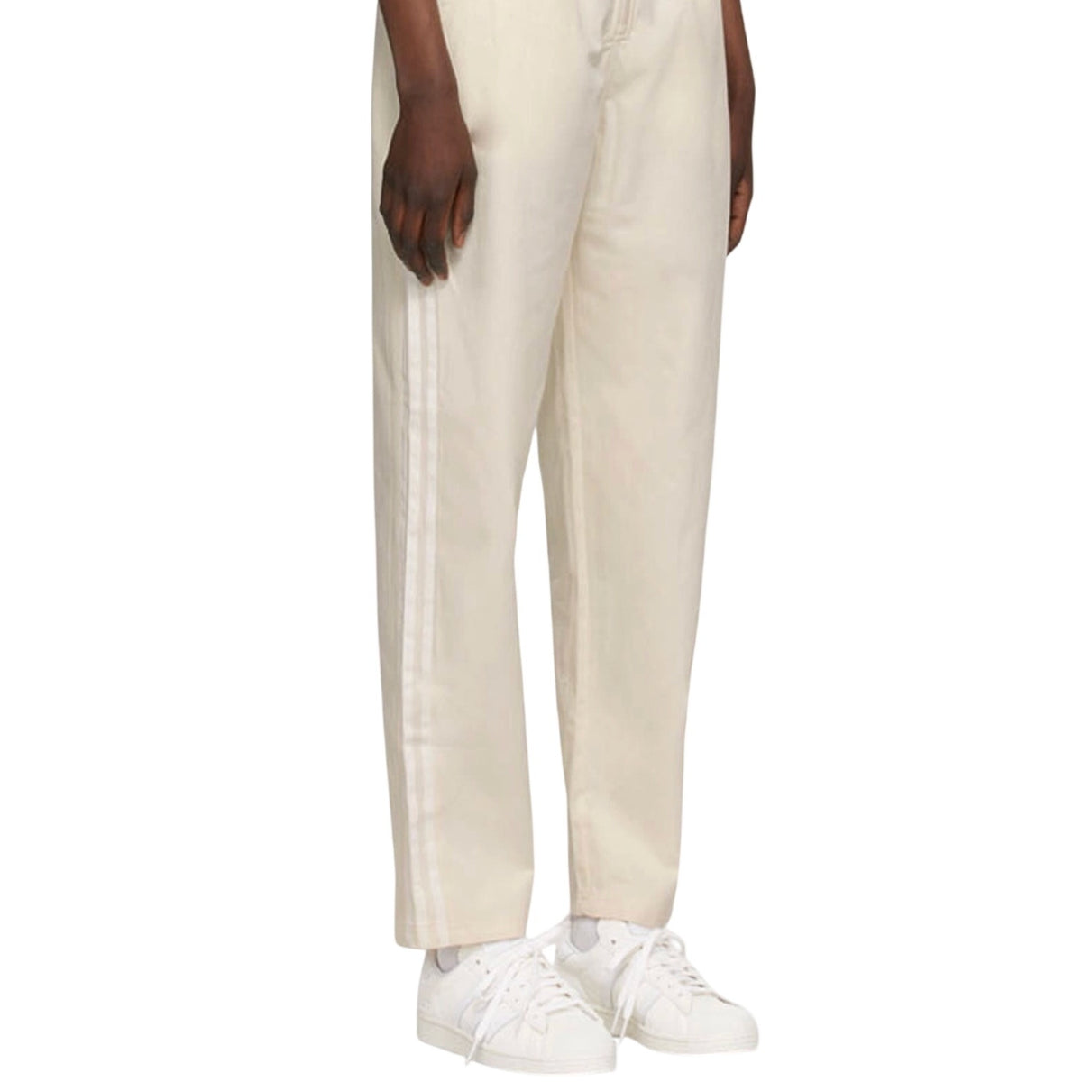 ADIDAS Women's Originals No-dye Jumpsuit Small Off-White Short Sleeve NWT