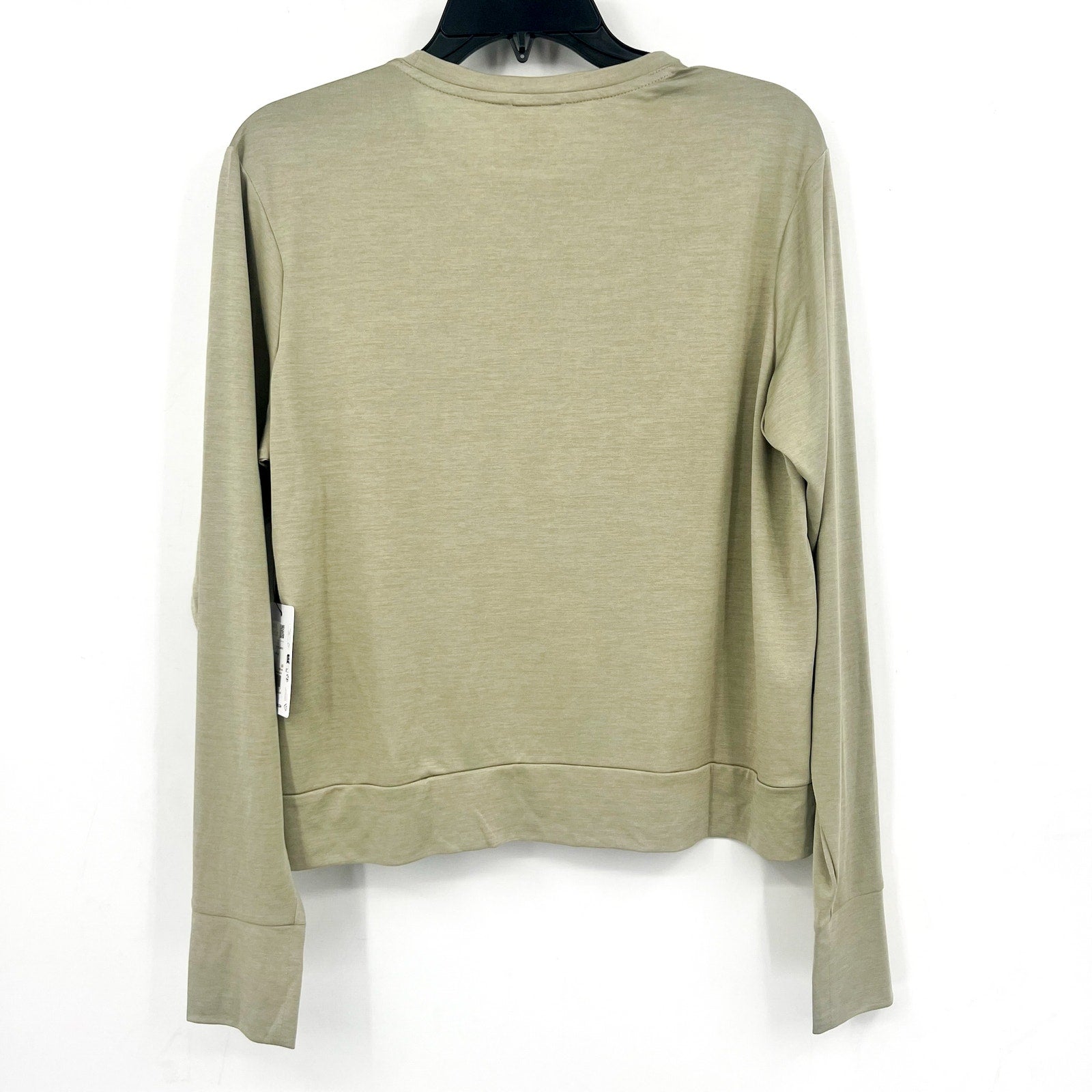 HELLY HANSEN Women's Sval Long Sleeve Shirt Large Green Light Lav Crewneck NWT