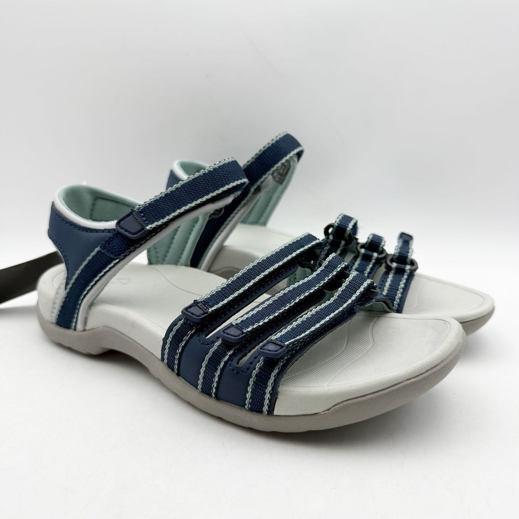 Viakix Womens Napali Hiking Sandals Size 6 EU 37 Blue White Waterproof NIB