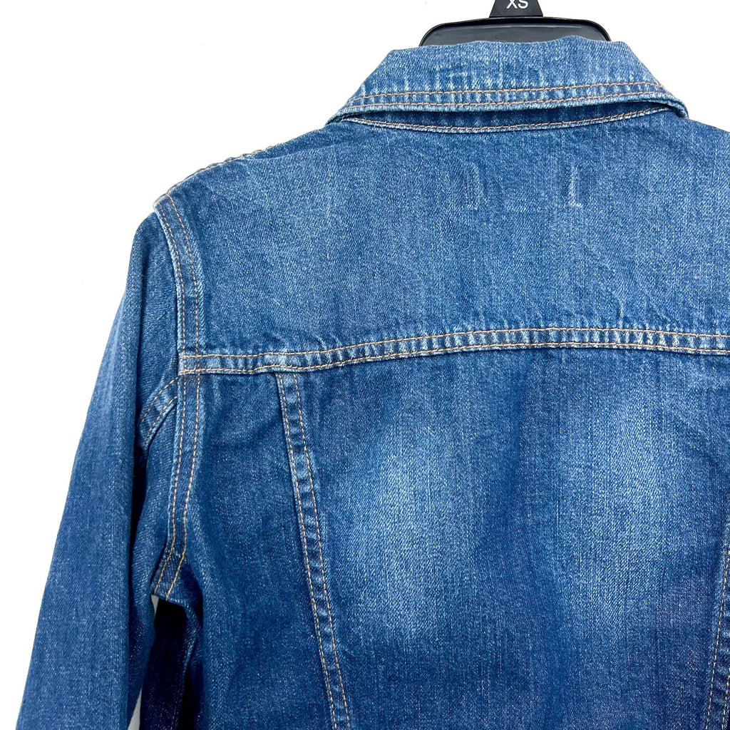 MADEWELL Womens The Classic Jean Jacket Small Blue Briarwood Wash H8341 NWT