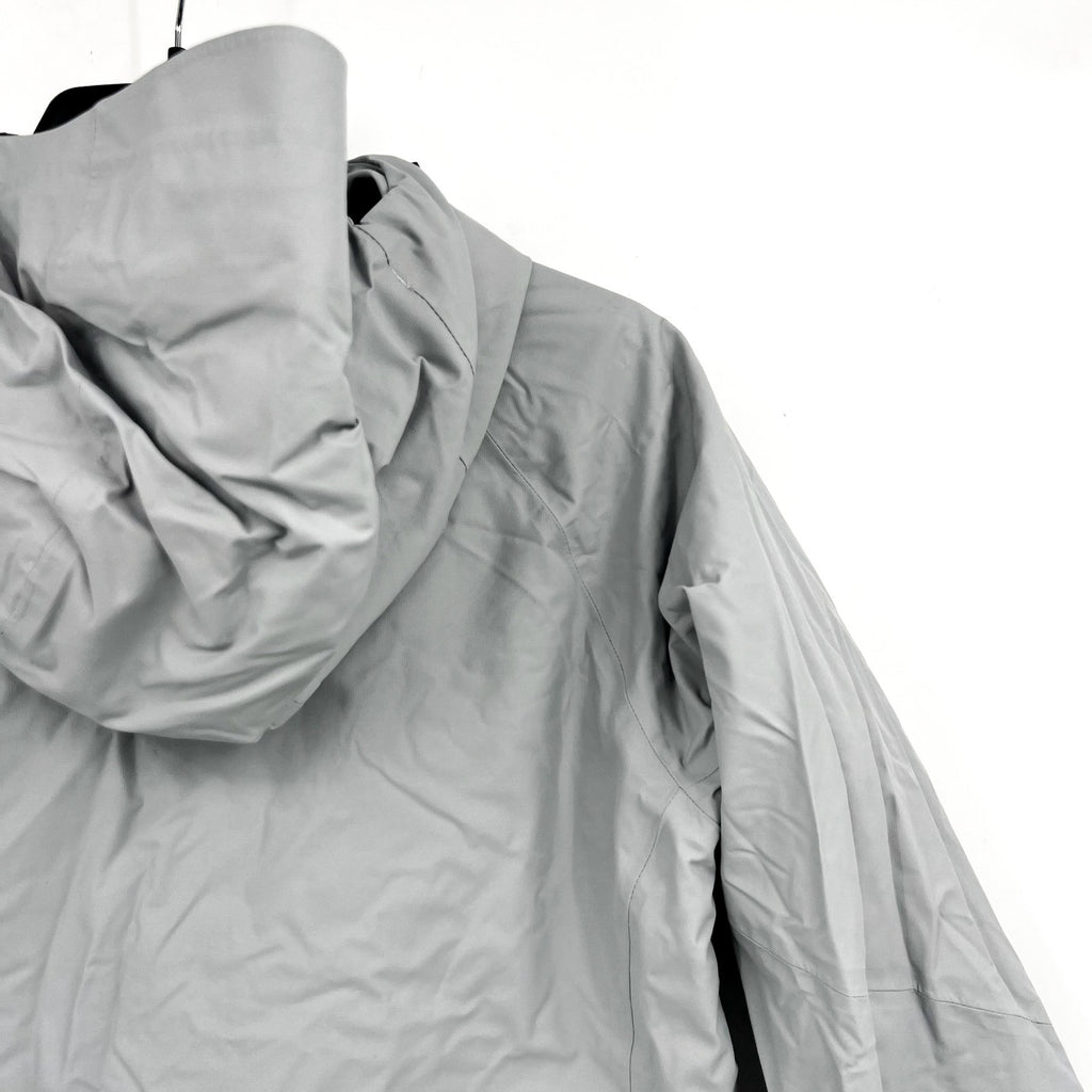 Mountain Hardware Womens Firefall 2 Winter Jacket Small Grey Zip Hood NWOT