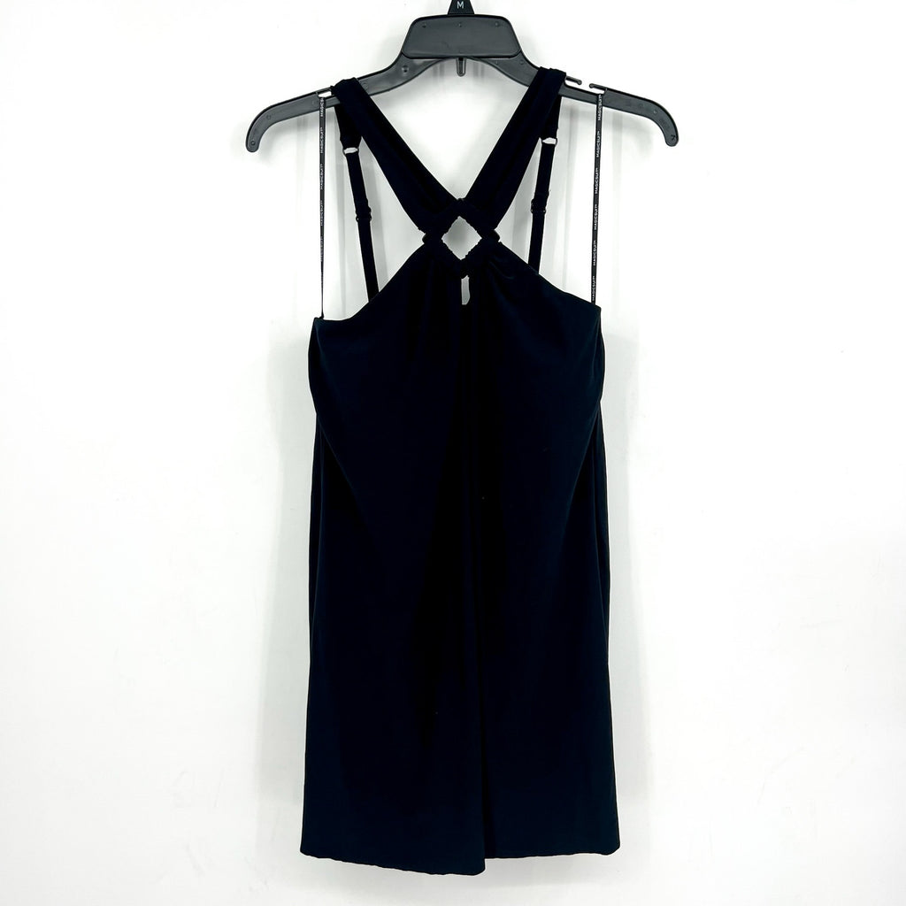 MAGICSUIT Beverly 2-in-1 Convertible Swim Dress Size 14 Black Miraclesuit NWOT