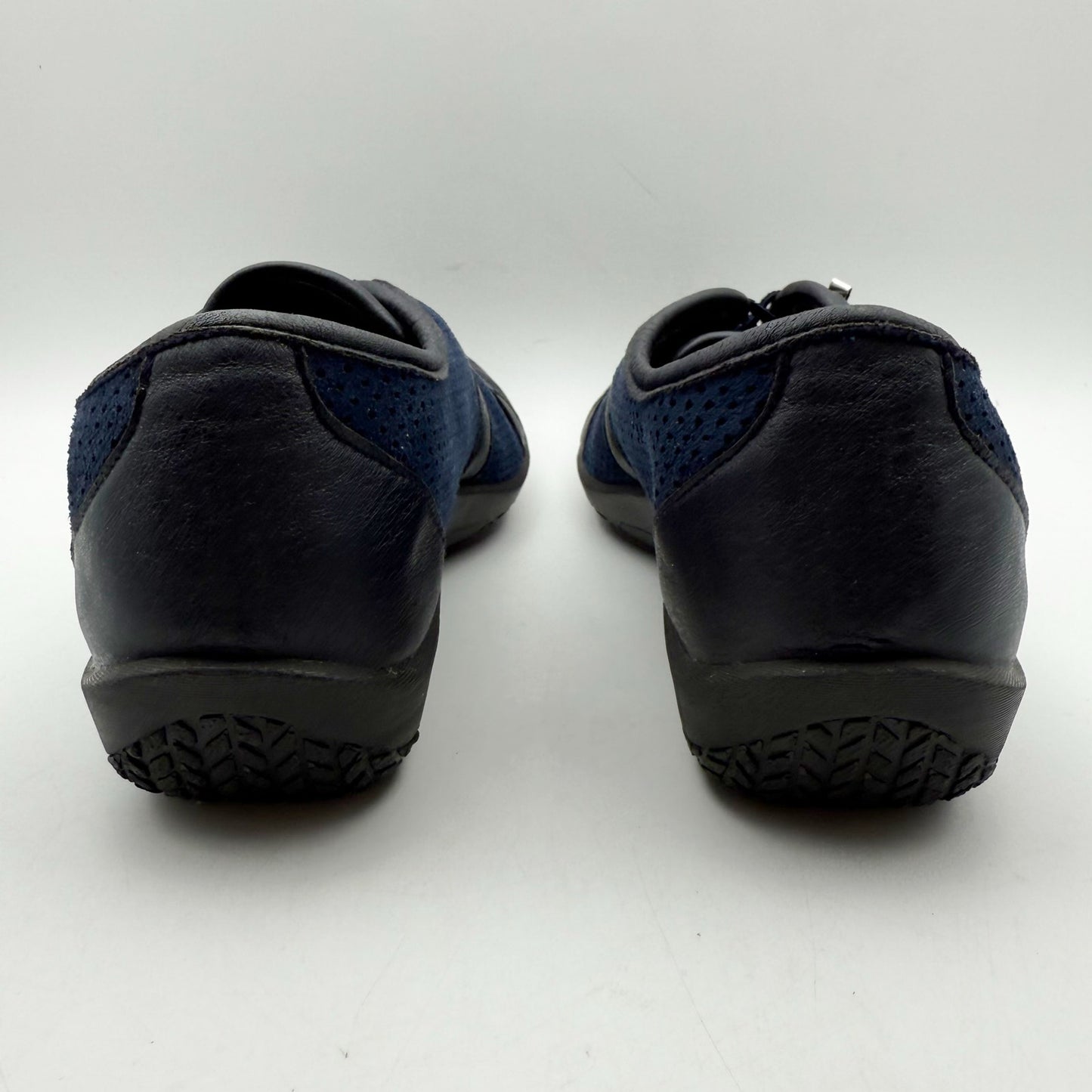 Arcopedico Womens Leta Shoes EU 43 US 12 B Blue Black Lace Up NIB