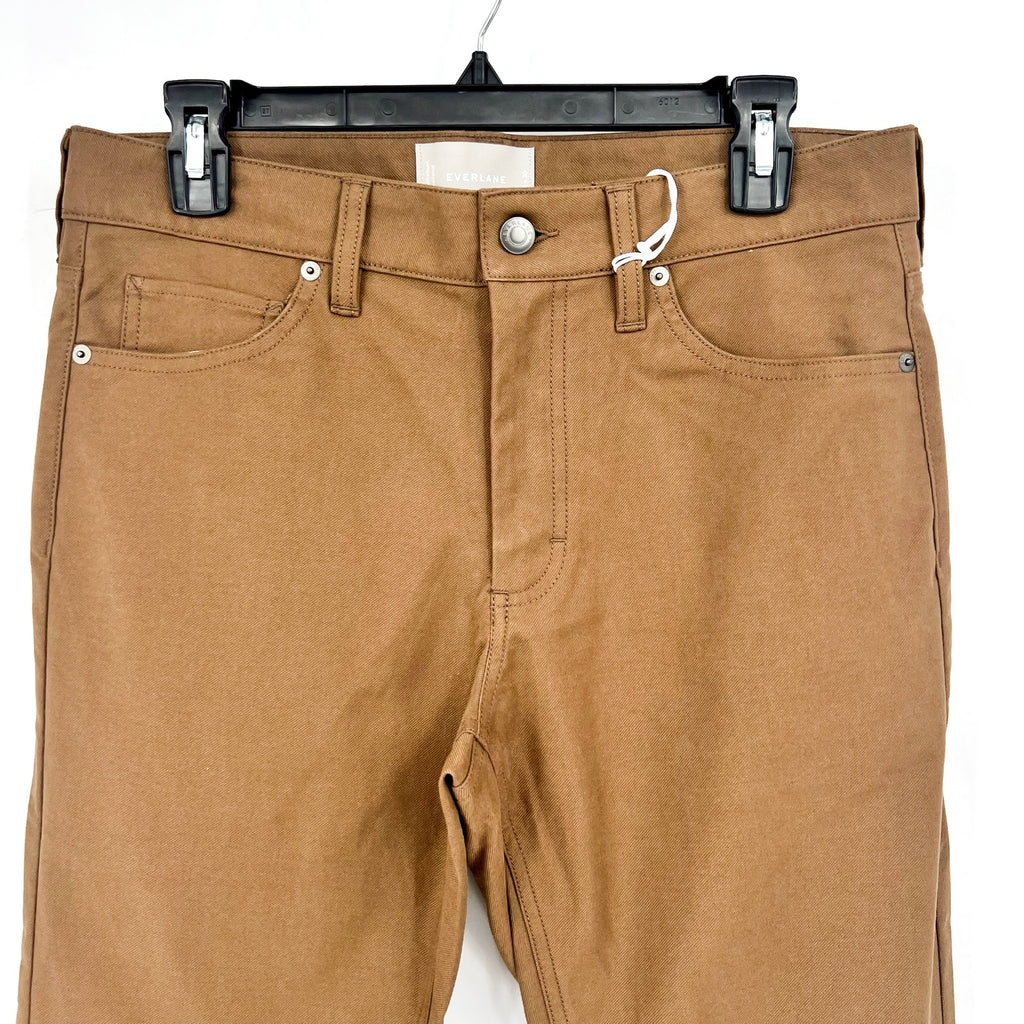EVERLANE Men's Slim Fit 5-Pocket Pants 31x30 Tan Ochre Chino NWT