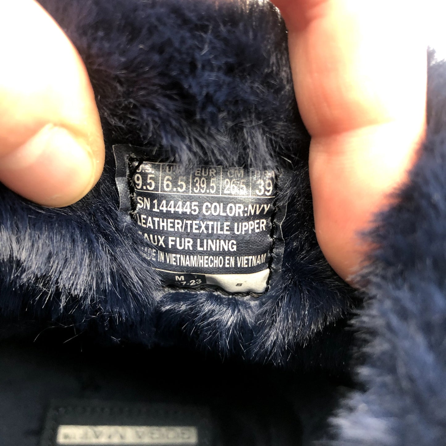 Skechers Women On-the-GO City Suede Boots Size 9.5 Navy Blue Water Repellent NIB