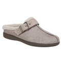 Bzees Womens Eternity Mules Size 7 M EU 37 Beige Taupe Slip On NIB