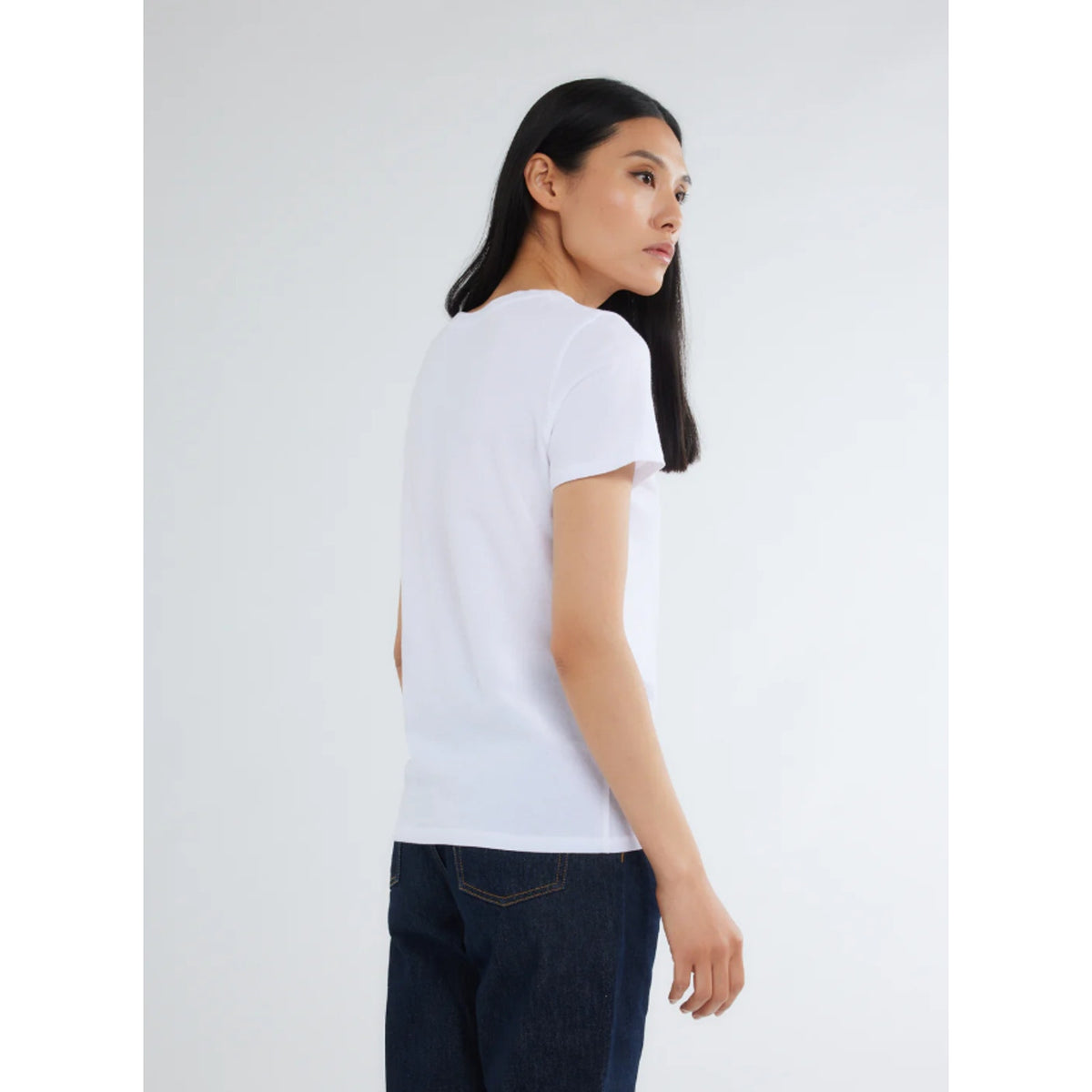 MAJESTIC FILATURES Womens Crewneck T Shirt Size 1 XS White Short Sleeve NWT