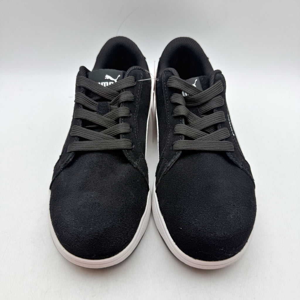 PUMA Womens Iconic Work Sneakers Size 6 Black White SR ASTM EH Composite Toe NIB