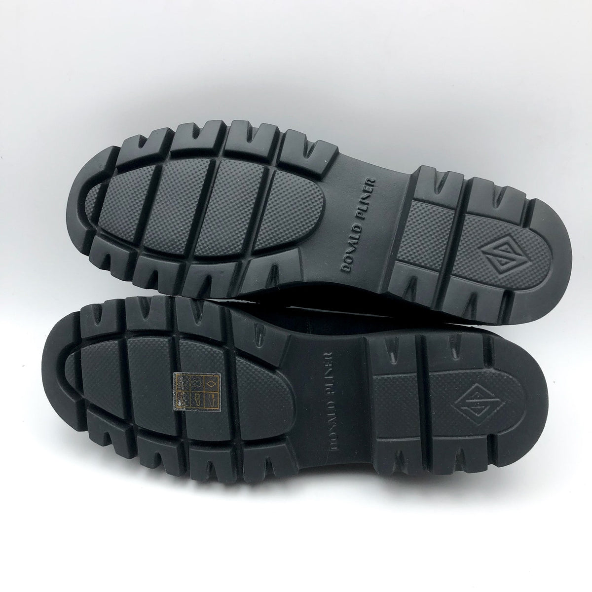 DONALD J. PLINER Women's Helio Loafers Size 7.5 Black Calf Suede NIB