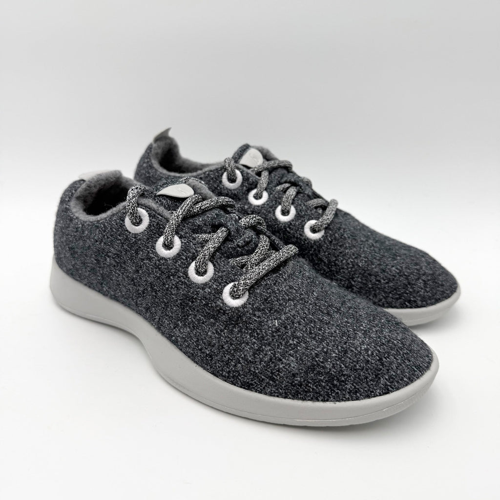 AllBirds Womens Wool Runner Casual Sneakers US 10 EU 40 Natural Grey NIB