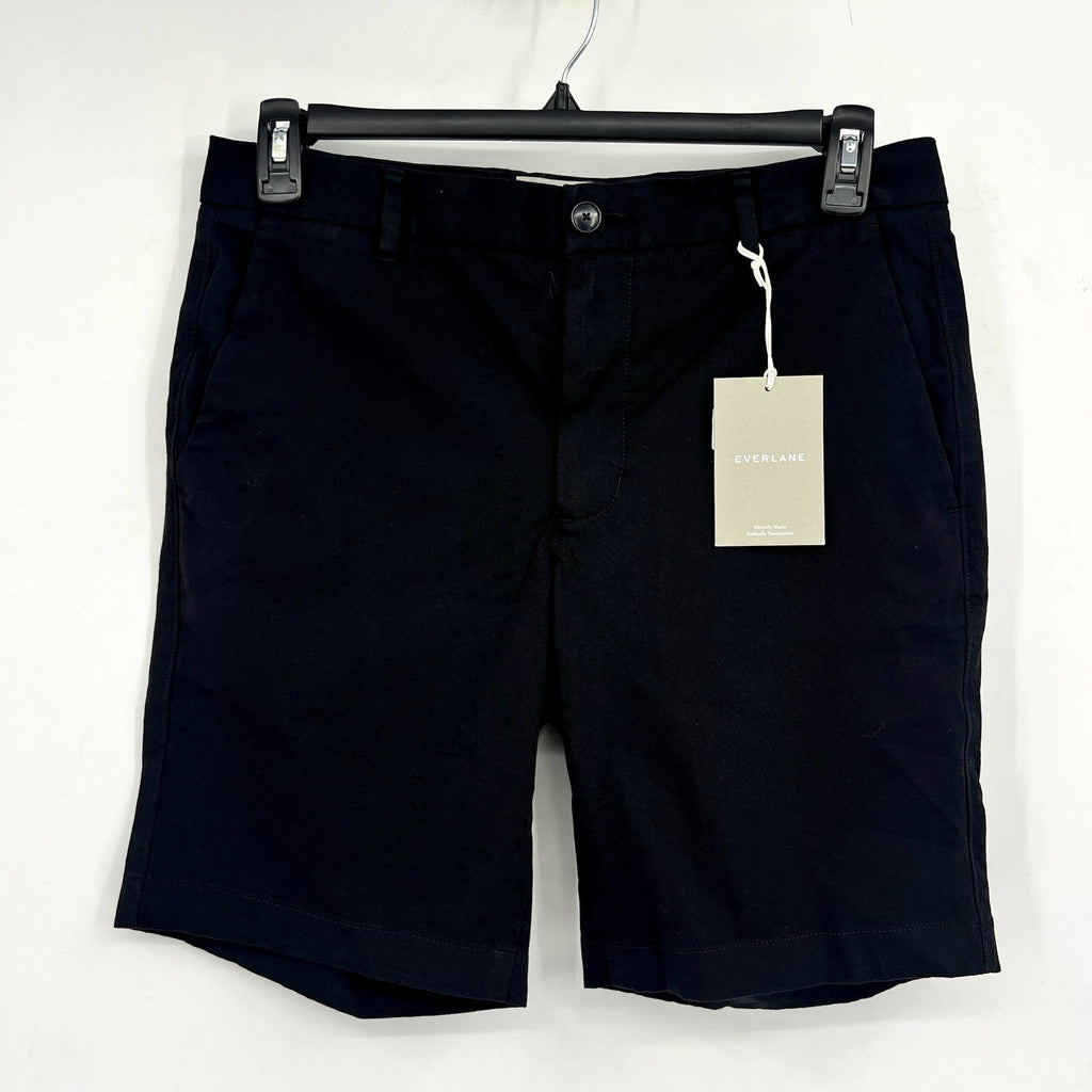EVERLANE Men's The 9" Performance Chino Shorts Size 32 Black Slim-Fit NWT